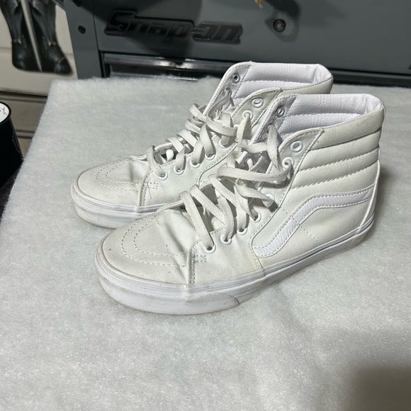 Vans Classic White High-Tops - Picture 3 of 5